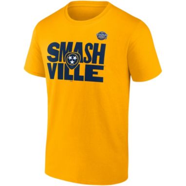 sorry, NHL '21-'22 Stadium Series Nashville Predators Authentic Pro Locker Room Gold T-Shirt is currently out of stock