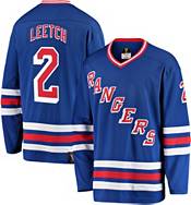 Men's Mitchell & Ness Brian Leetch White New York Rangers Name