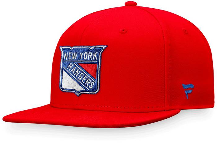 New York Rangers Fanatics Branded Authentic Pro Americana Trucker  Adjustable Snapback Hat - Navy/White