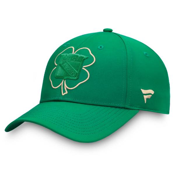 NHL St. Patrick's Day '21 New York Rangers Adjustable Hat