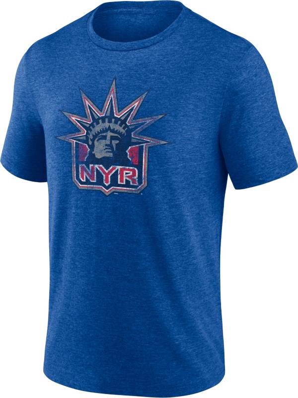 NHL New York Rangers Vintage Royal Tri-Blend T-Shirt product image
