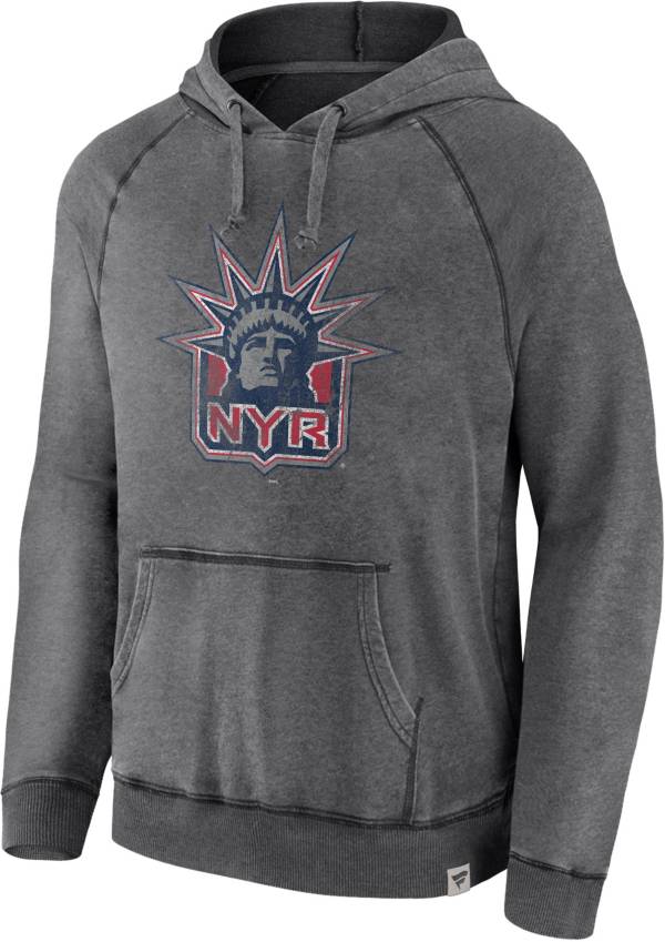 NHL New York Rangers '22-'23 Special Edition Snow Grey Pullover Hoodie product image