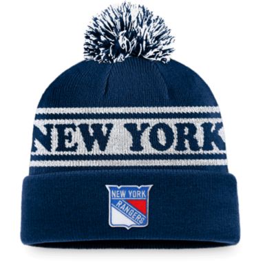 sorry, NHL New York Rangers Vintage Sports Resort Pom Knit Beanie is currently out of stock