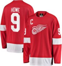 Detroit Red Wings #9 Gordie Howe White 75TH Throwback CCM Jersey on  sale,for Cheap,wholesale from China