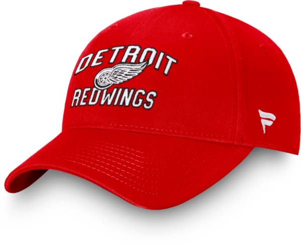 Fanatics Branded Black Detroit Red Wings Spirit Lace-Up V-Neck Long Sleeve Jersey T-Shirt