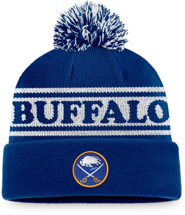 NHL Buffalo Sabres Vintage Sports Resort Pom Knit Beanie