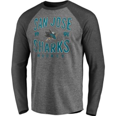 sorry, NHL San Jose Sharks Vintage Raglan Grey T-Shirt is currently out of stock