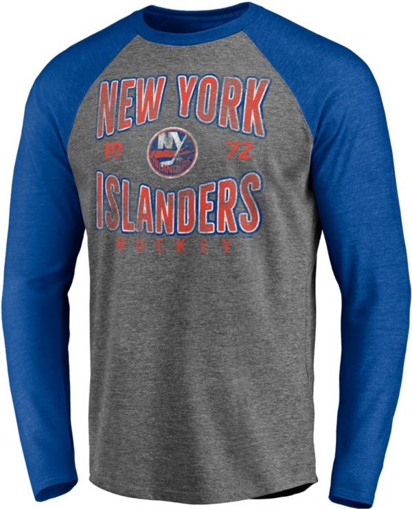 NHL New York Islanders Vintage Raglan Grey T-Shirt product image