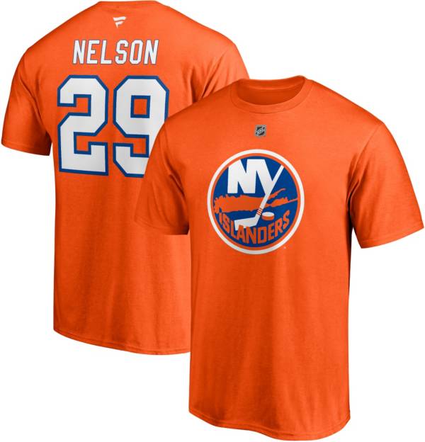 NHL New York Islanders Brock Nelson #29 Orange Player T-Shirt product image