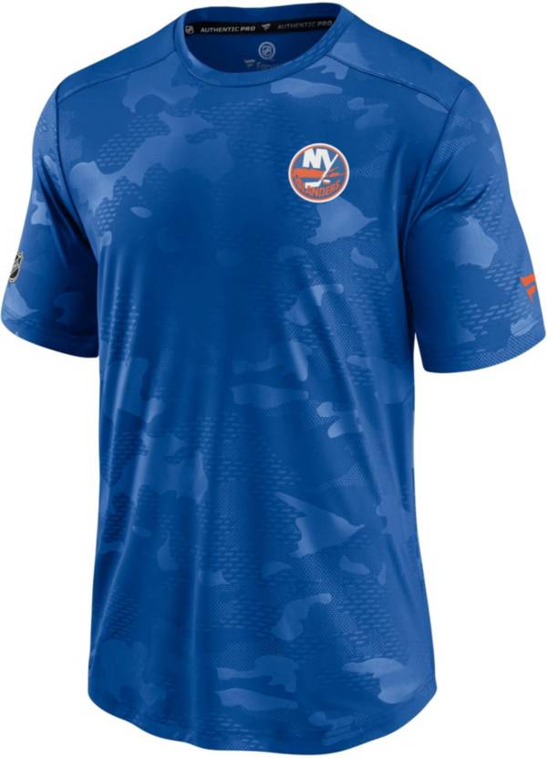 NHL New York Islanders Authentic Pro Locker Room Camo T-Shirt