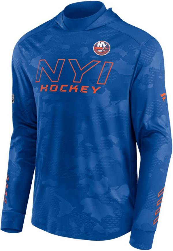 NHL New York Islanders Authentic Pro Royal Pullover Hoodie