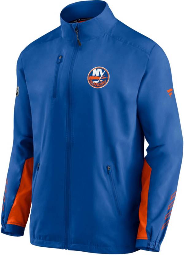 NHL New York Islanders Authentic Pro Locker Room Rink Royal Full-Zip Jacket