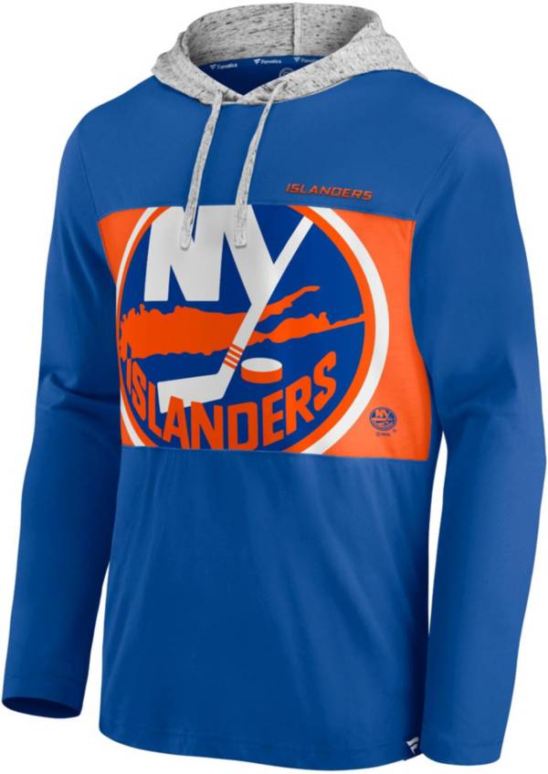 NHL New York Islanders Vintage Royal Pullover Hoodie