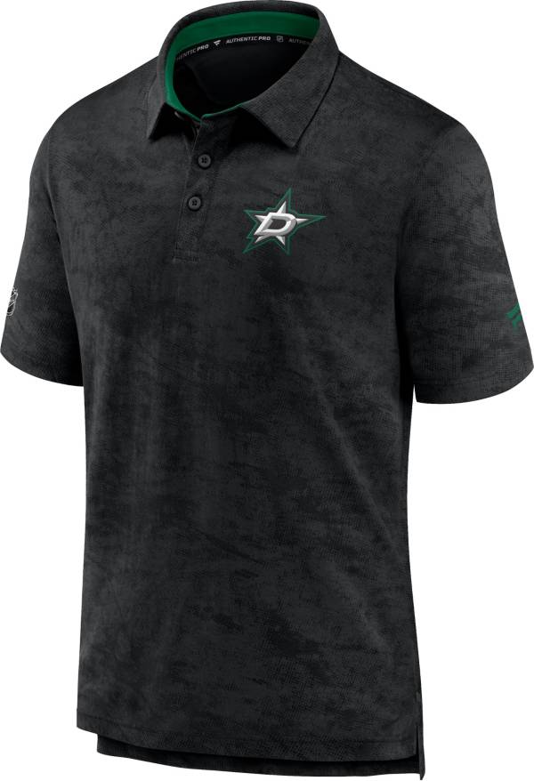 NHL Dallas Stars Rink Authentic Pro Black Polo product image