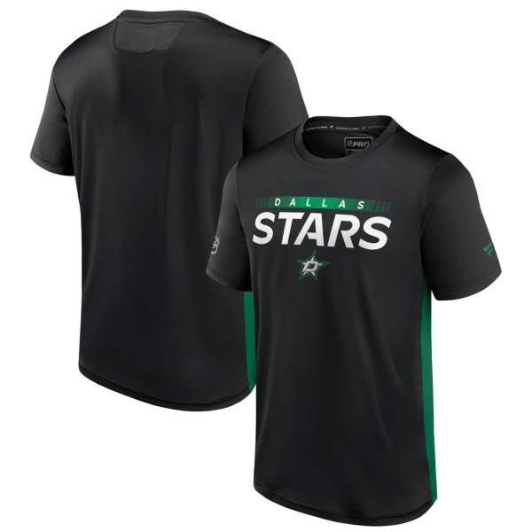 NHL Dallas Stars Rink Authentic Pro Black T-Shirt product image