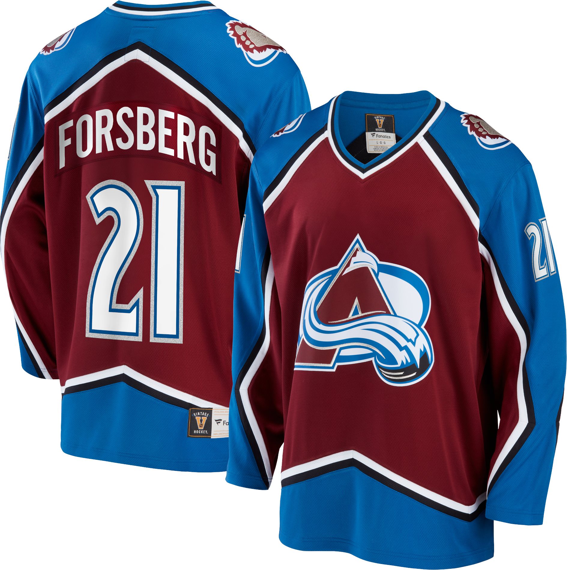 vintage avalanche jersey