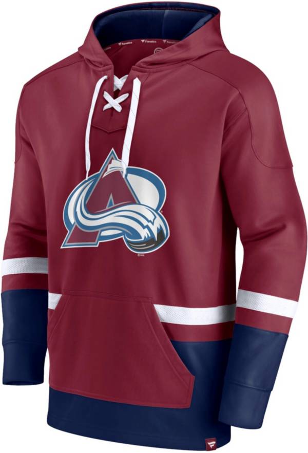 NHL Colorado Avalanche Block Party Power Play Maroon Pullover Hoodie