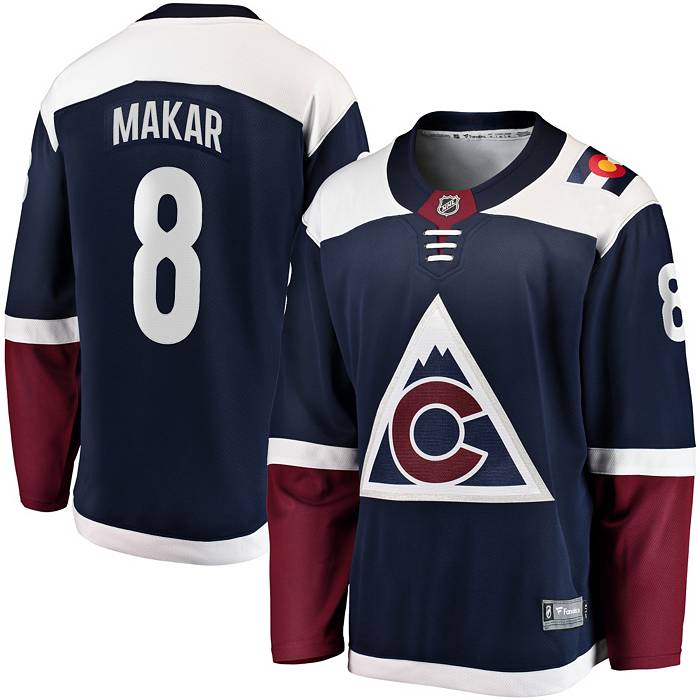 NHL Colorado Avalanche Cale Makar Reverse Retro Jersey #8