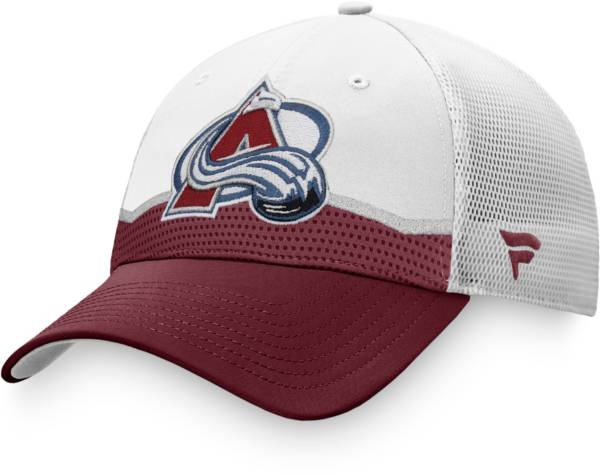 NHL Colorado Avalanche Authentic Pro Adjustable Trucker Hat