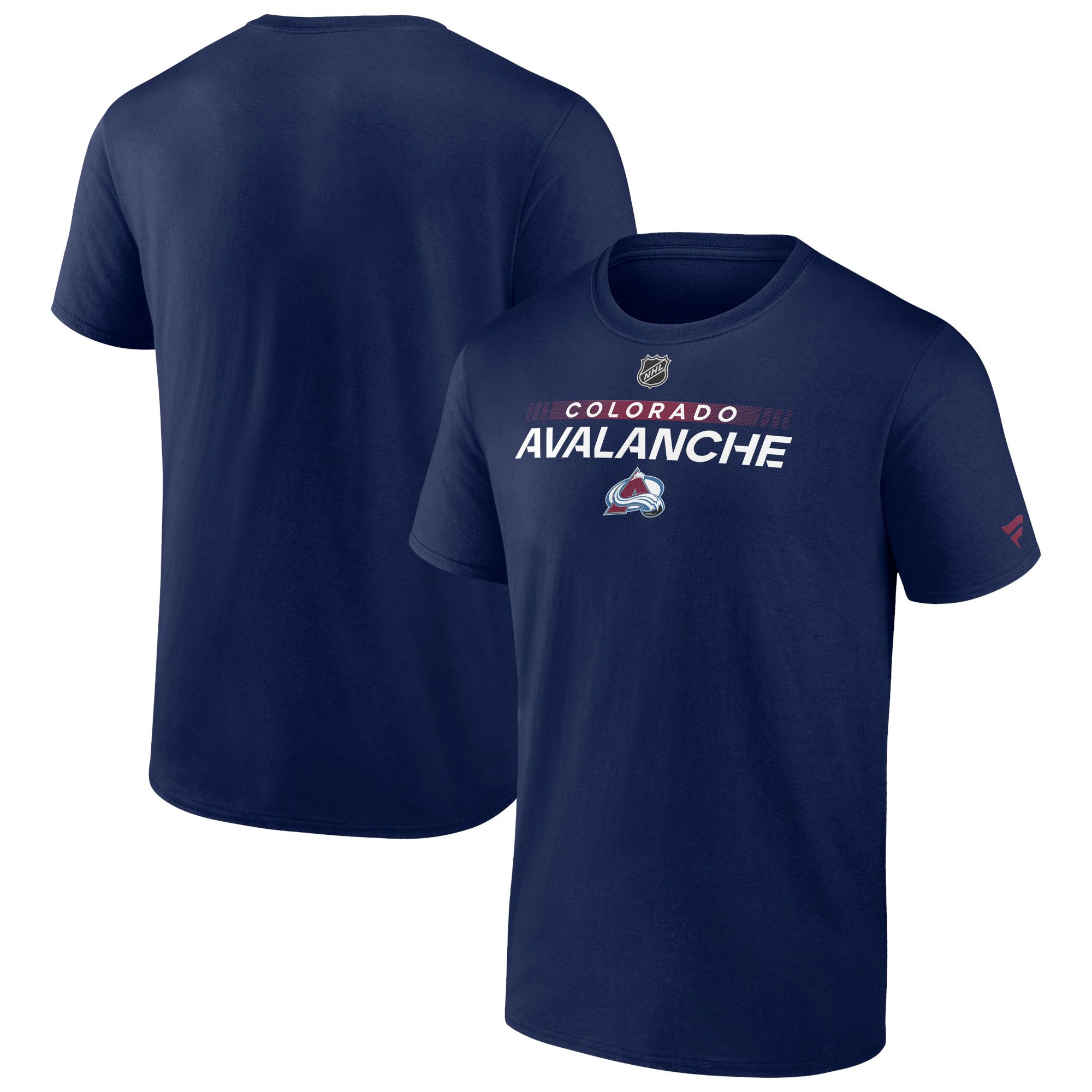 NHL Colorado Avalanche Prime Authentic Pro Navy T-Shirt