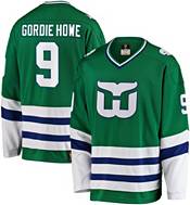 Men's Hartford Whalers Gordie Howe Fanatics Branded Green