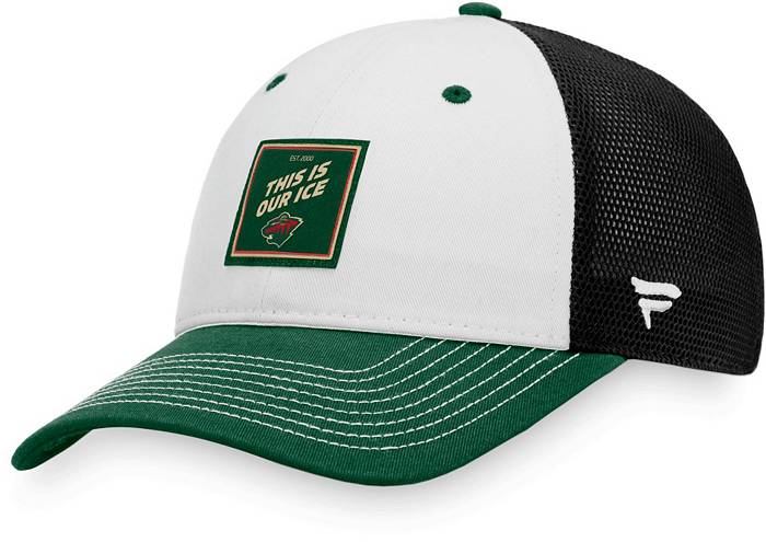 Minnesota Wild Fanatics Branded Core Adjustable Hat - Black
