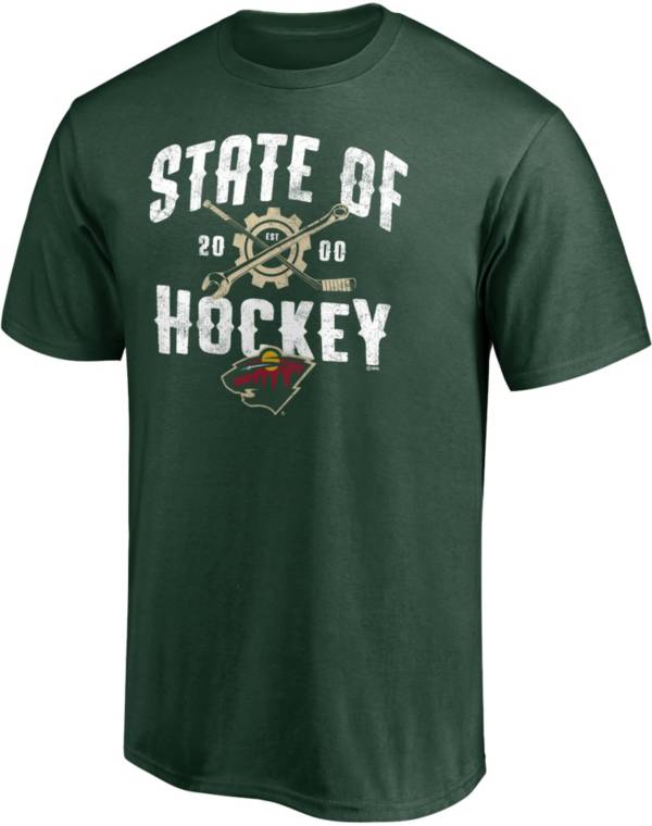 NHL Minnesota Wild Block Party Hometown Green T-Shirt product image