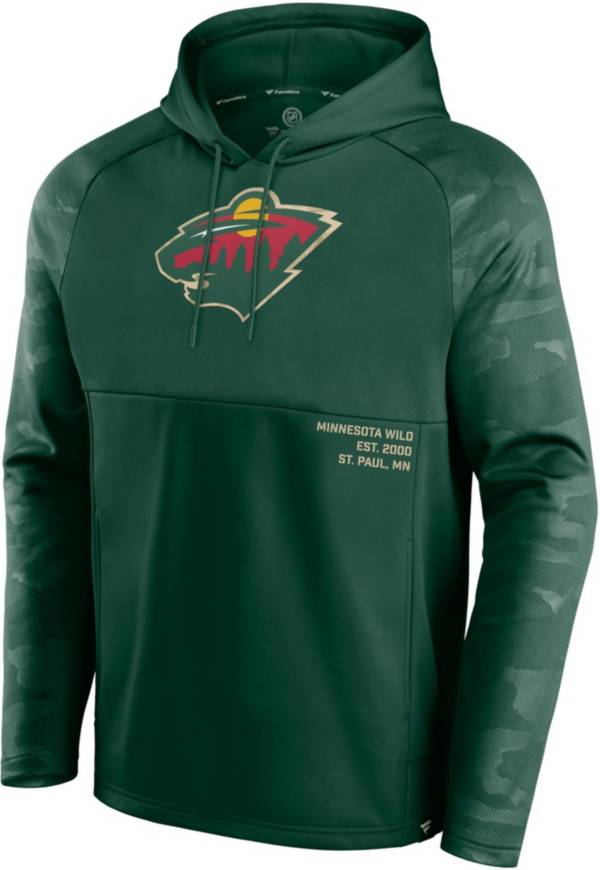 NHL Minnesota Wild Shade Defender Green Pullover Hoodie product image