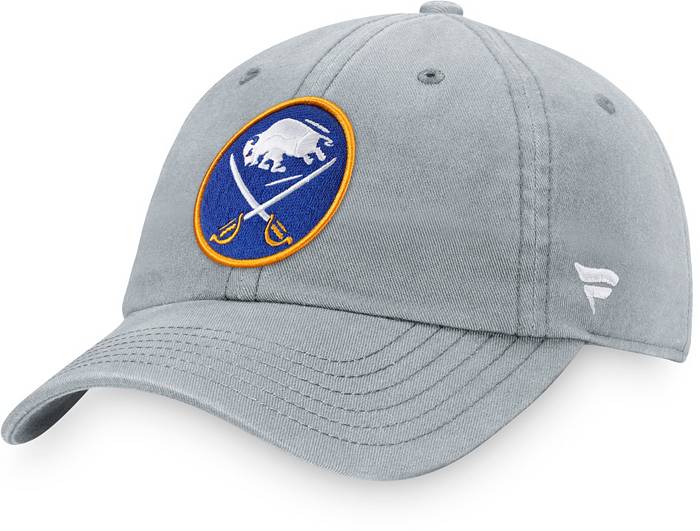 Buffalo Sabres White Mesh Goat Head Adjustable Hat