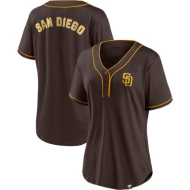 sorry, MLB Women's San Diego Padres Brown Jersey T-Shirt is currently out of stock