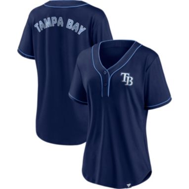 sorry, MLB Women's Tampa Bay Rays Navy Jersey T-Shirt is currently out of stock