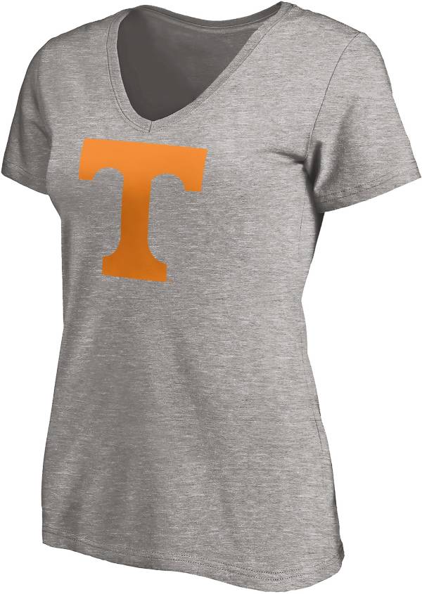 NCAA Women's Tennessee Volunteers Grey V-Neck T-Shirt product image