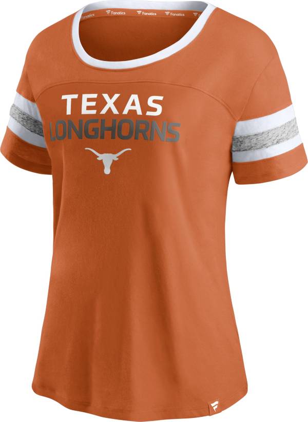 NCAA Women's Texas Longhorns Burnt Orange Crew T-Shirt product image