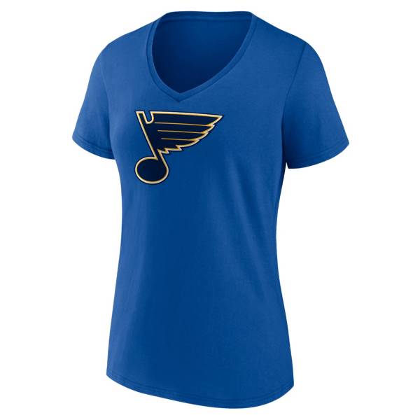 NHL Women's St. Louis Blues Team Deep Royal V-Neck T-Shirt product image