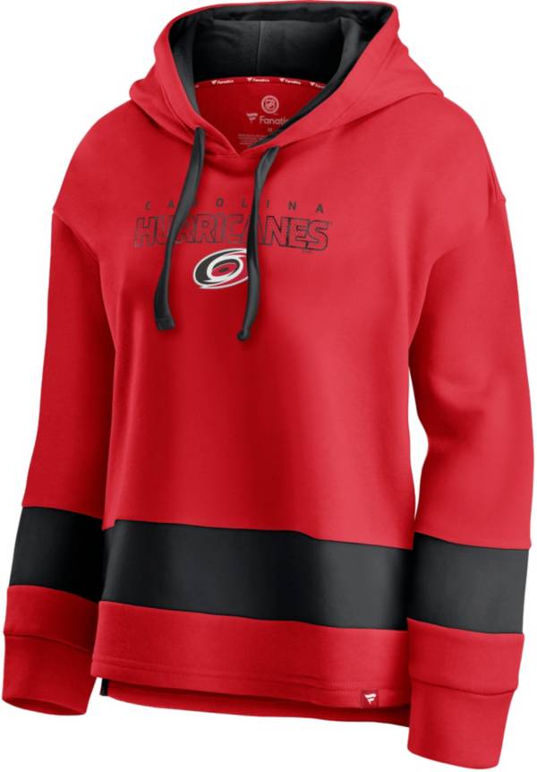 NHL Women's Carolina Hurricanes Block Party Red Pullover Hoodie product image