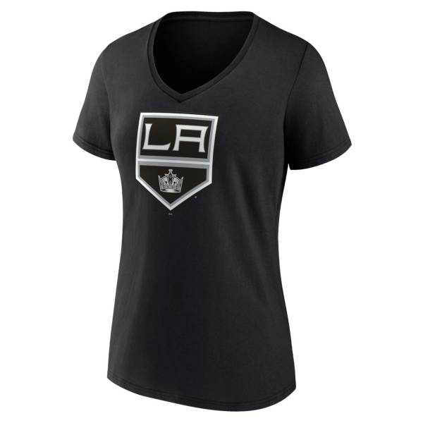 NHL Women's Los Angeles Kings Team Black V-Neck T-Shirt product image