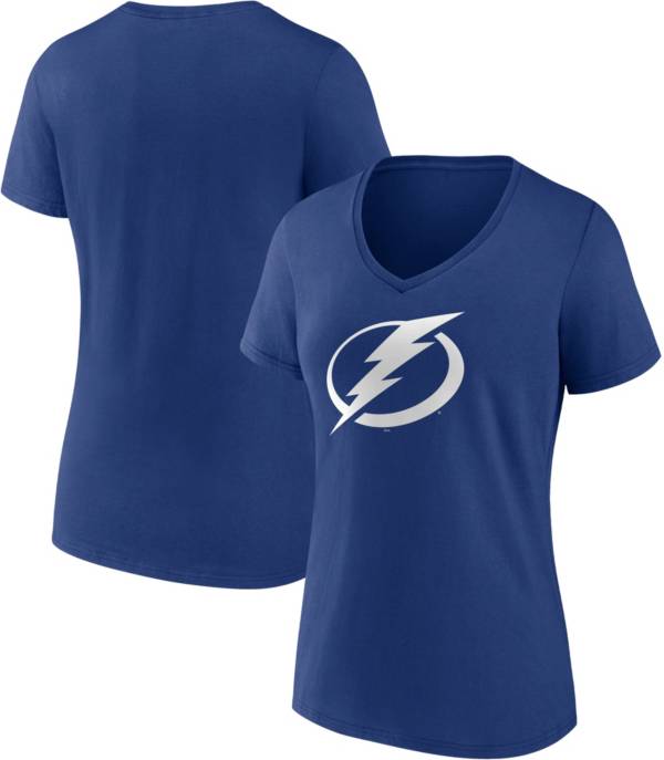 NHL Women's Tampa Bay Lightning Team Cobalt V-Neck T-Shirt product image