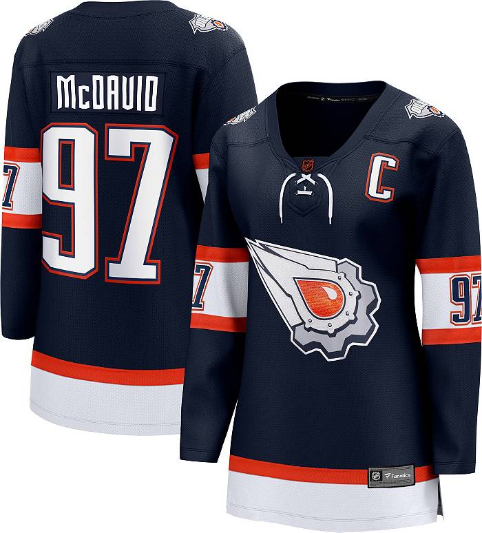 Connor McDavid Edmonton Oilers Adidas NHL Jersey 50