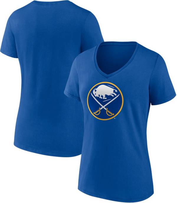 NHL Women's Buffalo Sabres Team Royal V-Neck T-Shirt product image