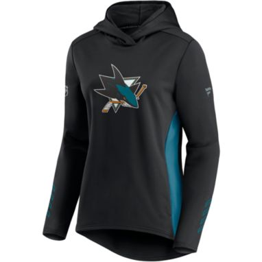sorry, NHL Women's San Jose Sharks Authentic Pro Locker Room Black Pullover Hoodie is currently out of stock