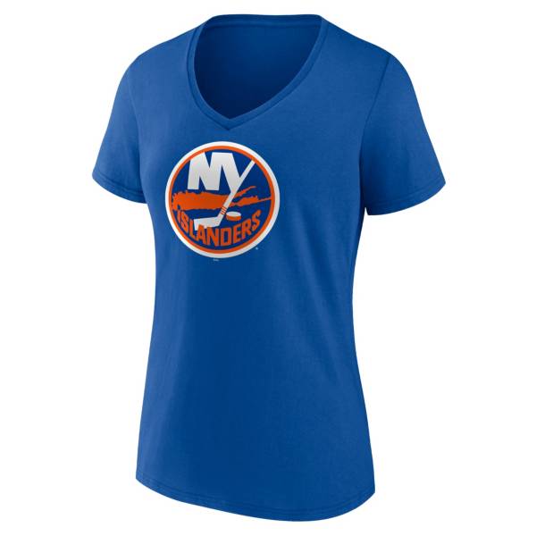 NHL Women's New York Islanders Team Deep Royal V-Neck T-Shirt product image