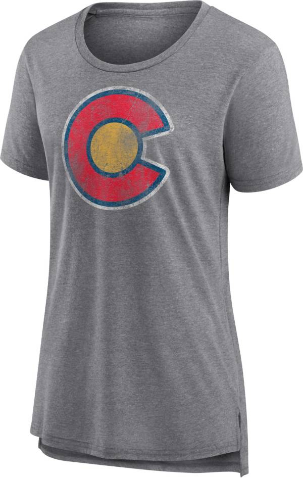 NHL Women's Colorado Avalanche '22-'23 Special Edition Grey Tri-Blend T-Shirt product image