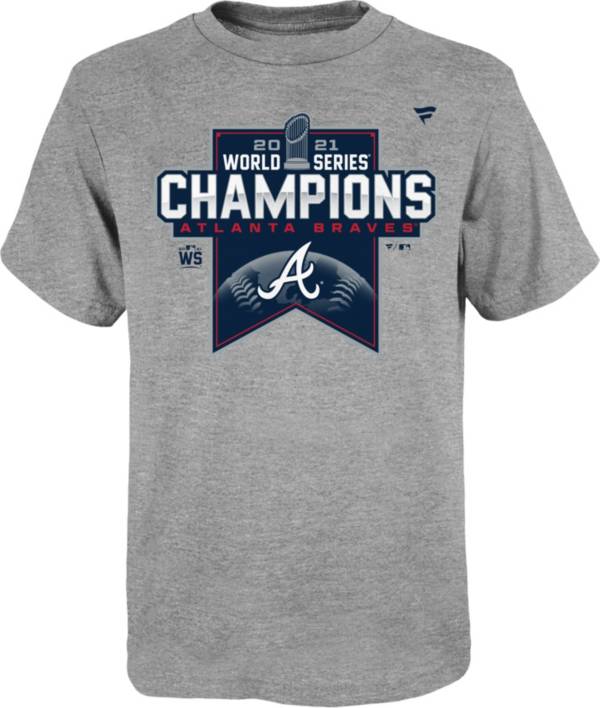 MLB Little Kids' 2021 World Series Champions Atlanta Braves Locker Room T-Shirt