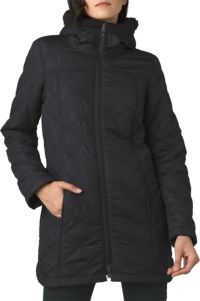 Prana Elsa Quilted Sherpa Fleece Lined Jacket Coat Womens Size SML