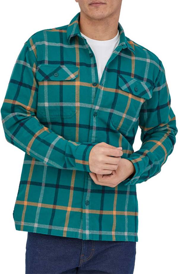 Patagonia Men s Organic Cotton Midweight Fjord Flannel Long Sleeve Shirt