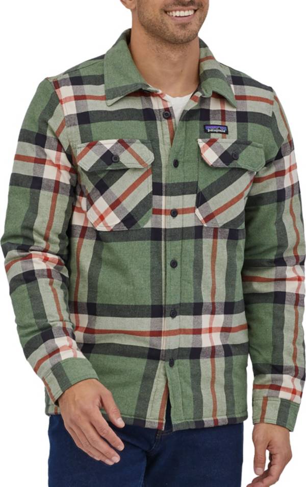 Patagonia Men's Insulated Organic Cotton Mid-Weight Fjord Flannel Shirt product image