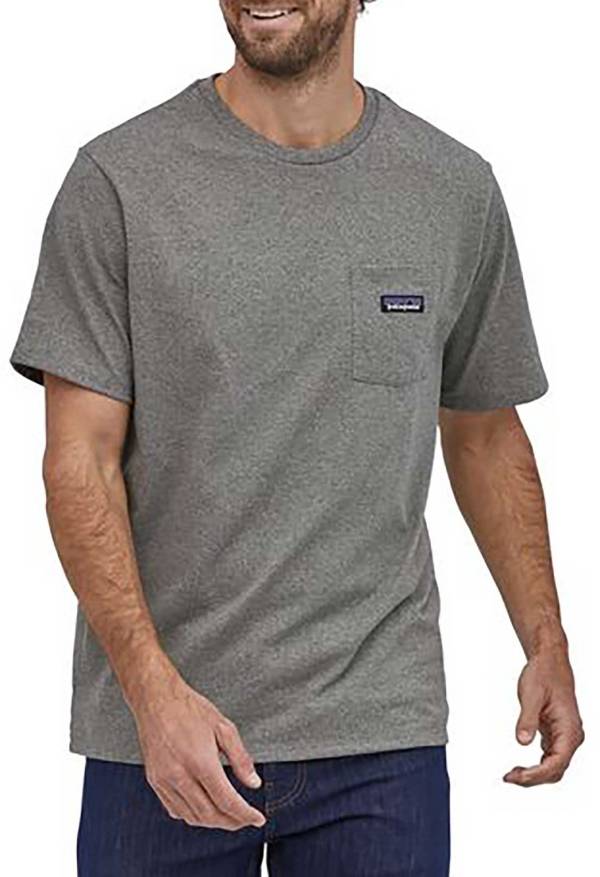 teori Koordinere Takke Patagonia Men's P-6 Label Pocket Responsibili-Tee T-Shirt | Dick's Sporting  Goods