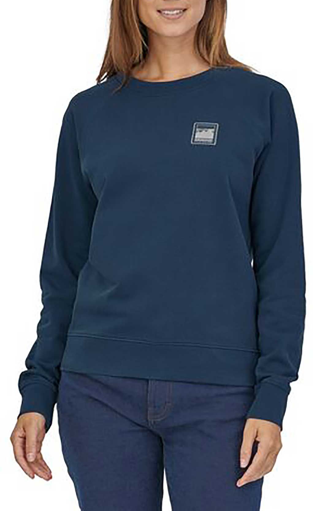 Patagonia Women's Alpine Icon Regenerative Organic Cotton Crew Sweatshirt |  Dick's Sporting Goods