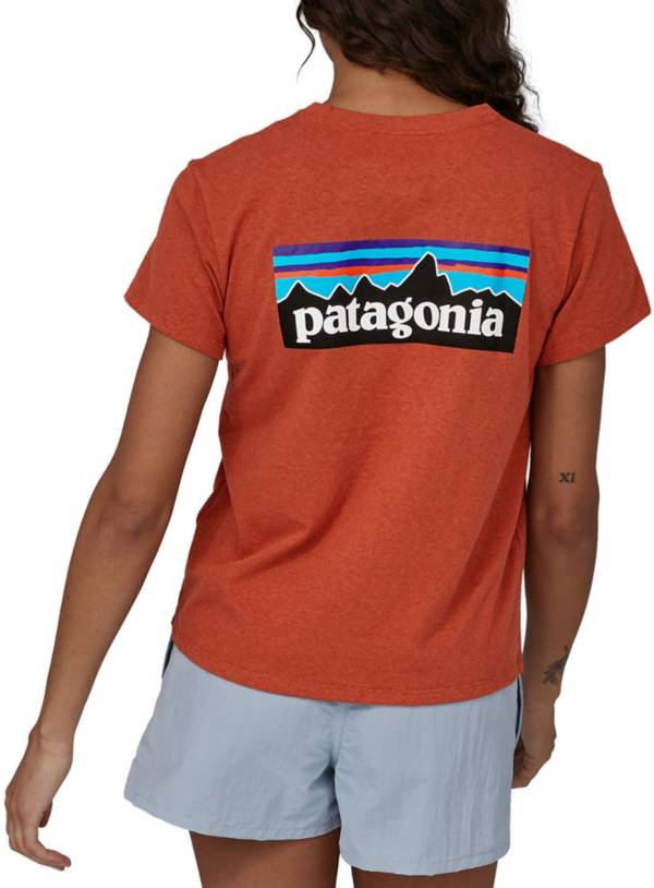 ål Mission temperatur Patagonia Women's P-6 Logo Responsibili-Tee Short Sleeve Shirt | Dick's  Sporting Goods
