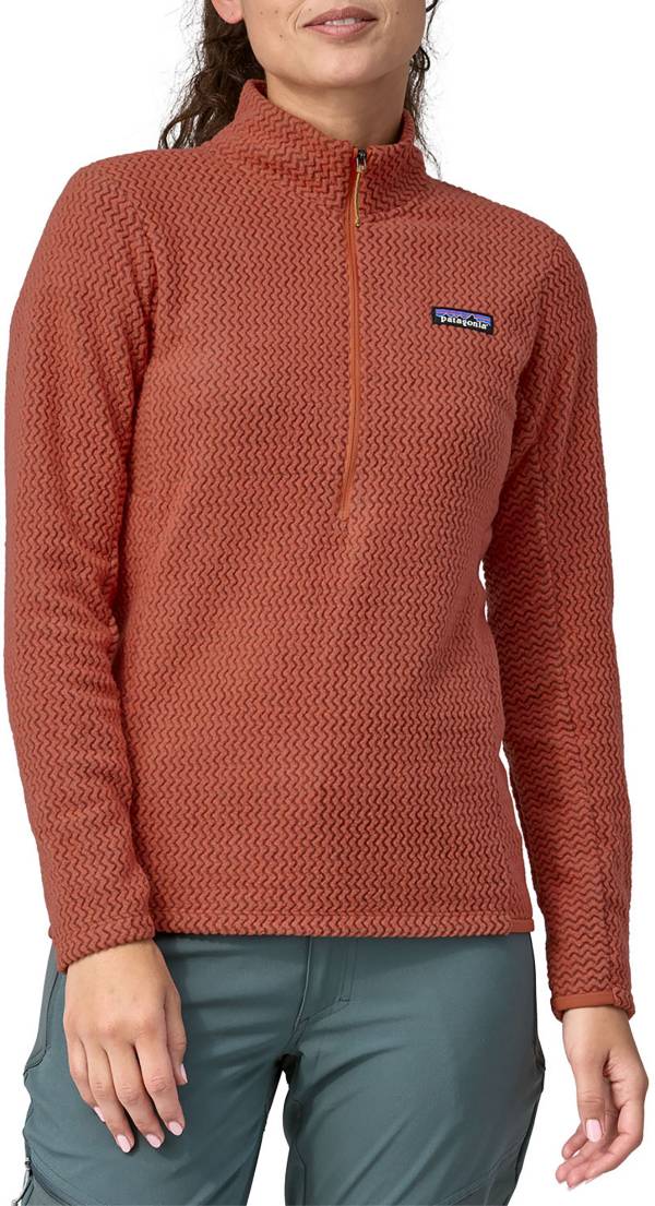 Patagonia women's r1 air zip 2024 neck